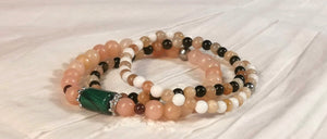 COMBOS création, ensembles de bracelets en pierres fines.